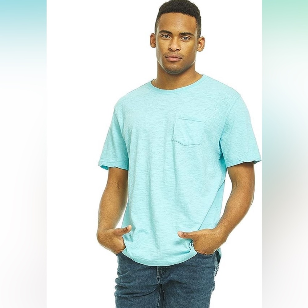 Yacht & Smith 3XL 3 pack mens pocket slub knit tee